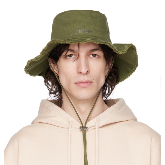 JACQUEMUS Le Raphia Le Bob Artichaut frayed edge bucket hat men’s Medium - Picture 1 of 8